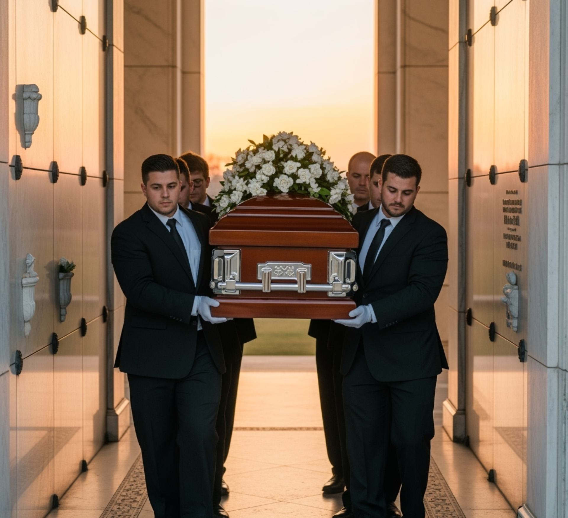 Karsto ir urnos nešimas